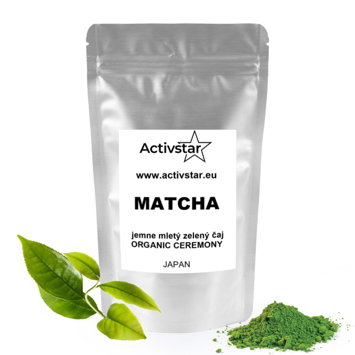 ACTIVSTAR MATCHA - organický obřadní zelený čaj z Japonska 50 g